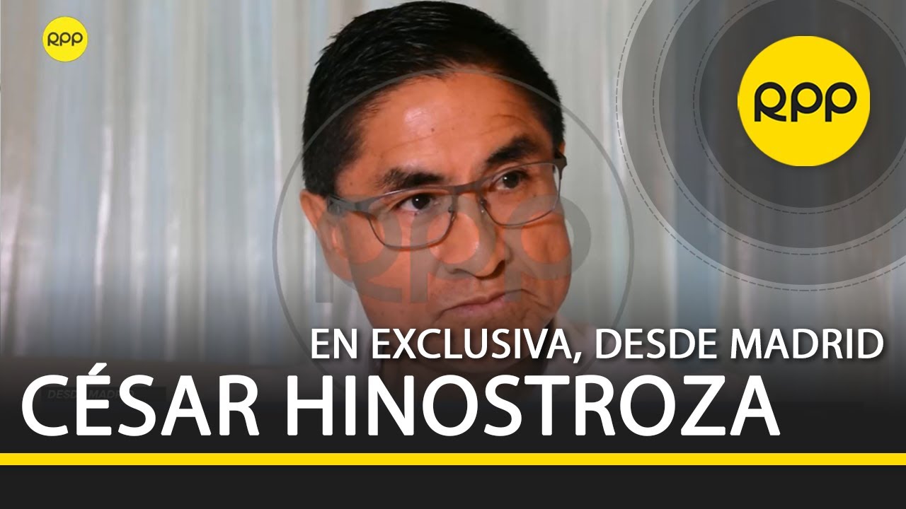César Hinostroza: 