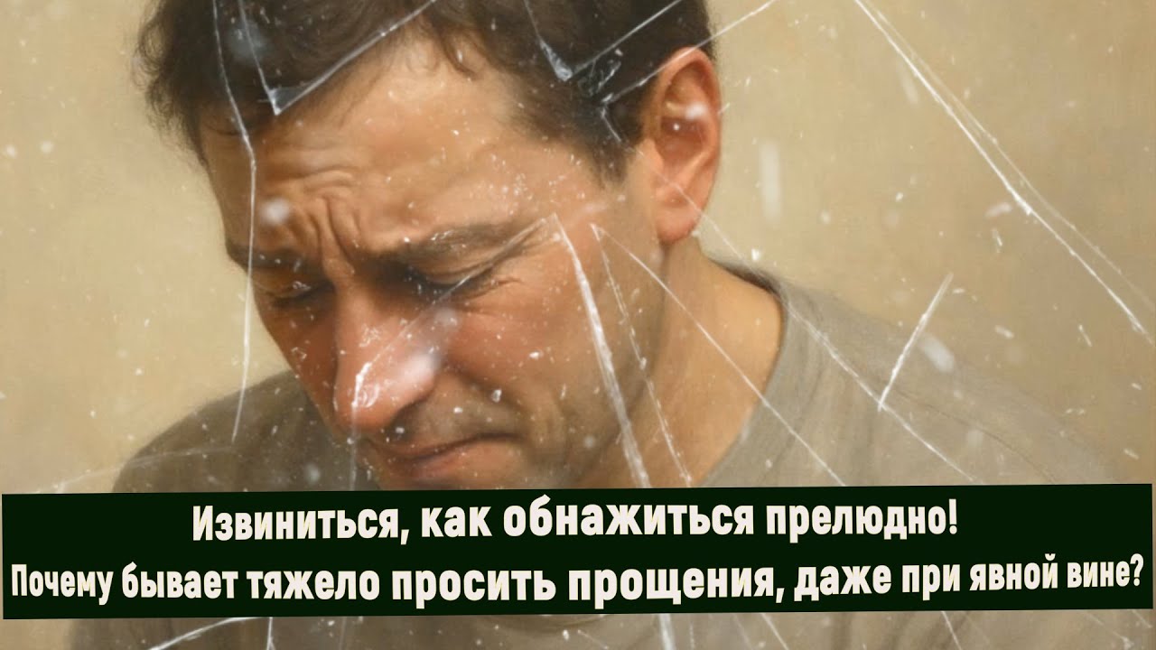 Извиниться, как обнажиться прелюдно! Почему бывает тяжело просить прощения, даже при явной вине?