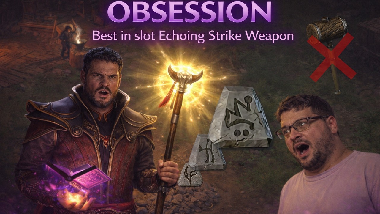 Why OBSESSION is the BIS All-round Weapon for the Echoing Strike Warlock - D2R Reign of the Warlock