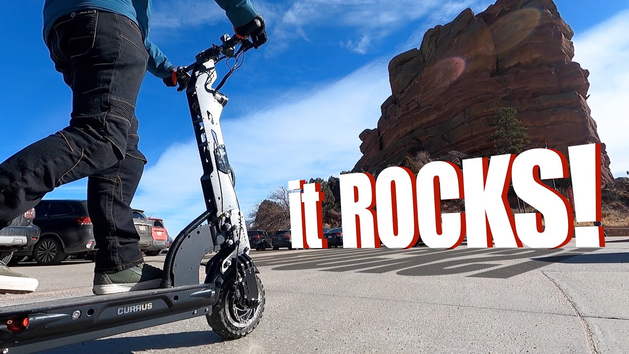 This thing ROCKS! Currus Panther E-scooter review