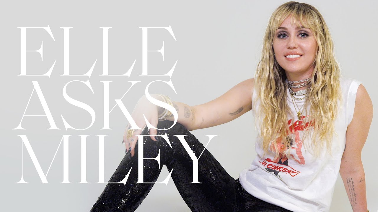 Miley Cyrus is ELLE's August 2019 Cover Star. Yes, She Listens to 