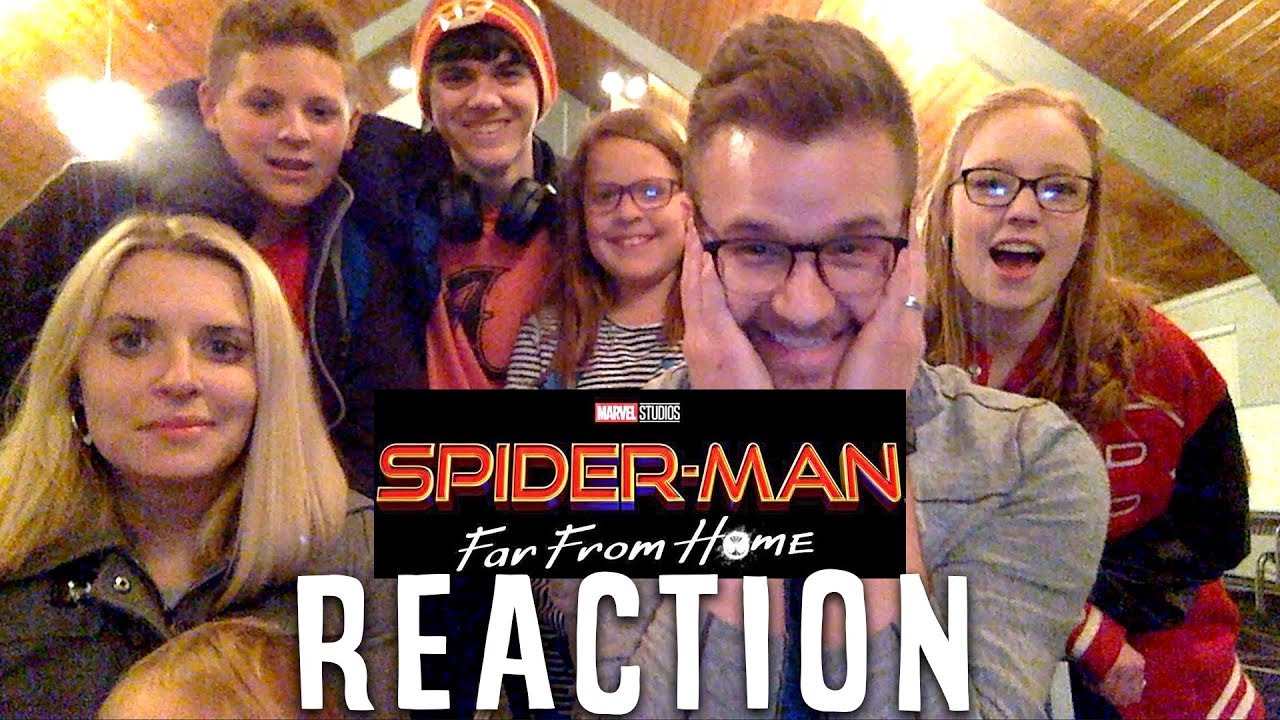 Spiderman: Far From Home [TRAILER REACTION]