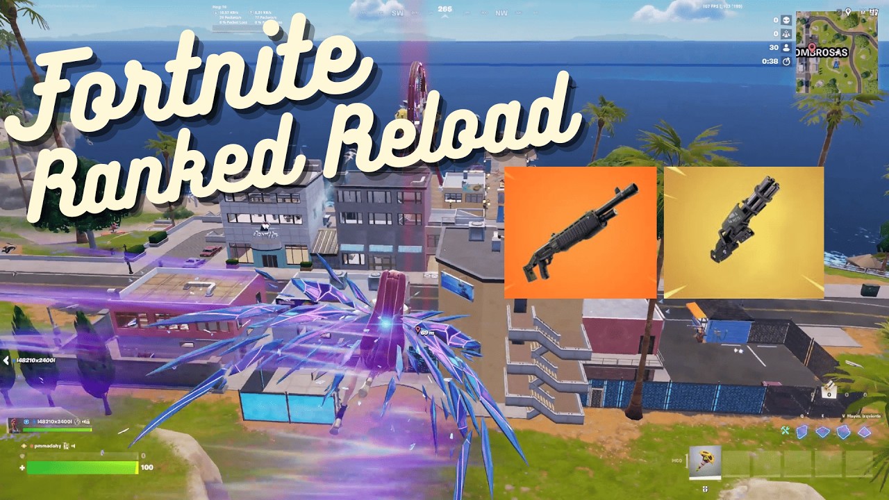 🔥 Fortnite Reload: ¡Partidas MUY Intensas y Finales de Infarto! 🎮⚡