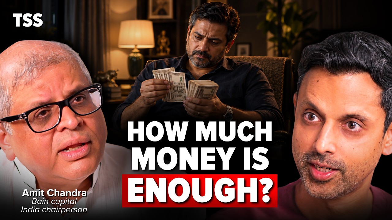 Why Rich Indians Stay Unhappy | Amit Chandra, Bain Capital