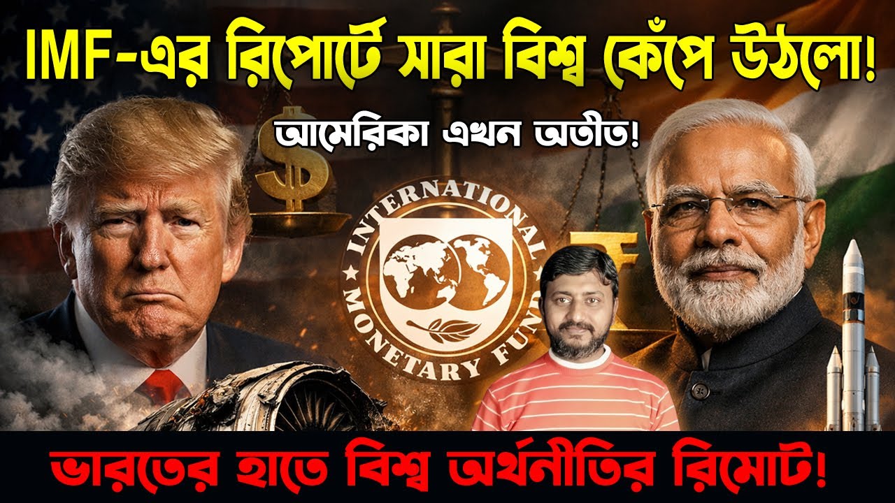 IMF-এর রিপোর্টে হুলুস্থুল:আমেরিকার চেয়ে ২ গুণ শক্তিশালী ভারত?|Is India twice as powerful as America?