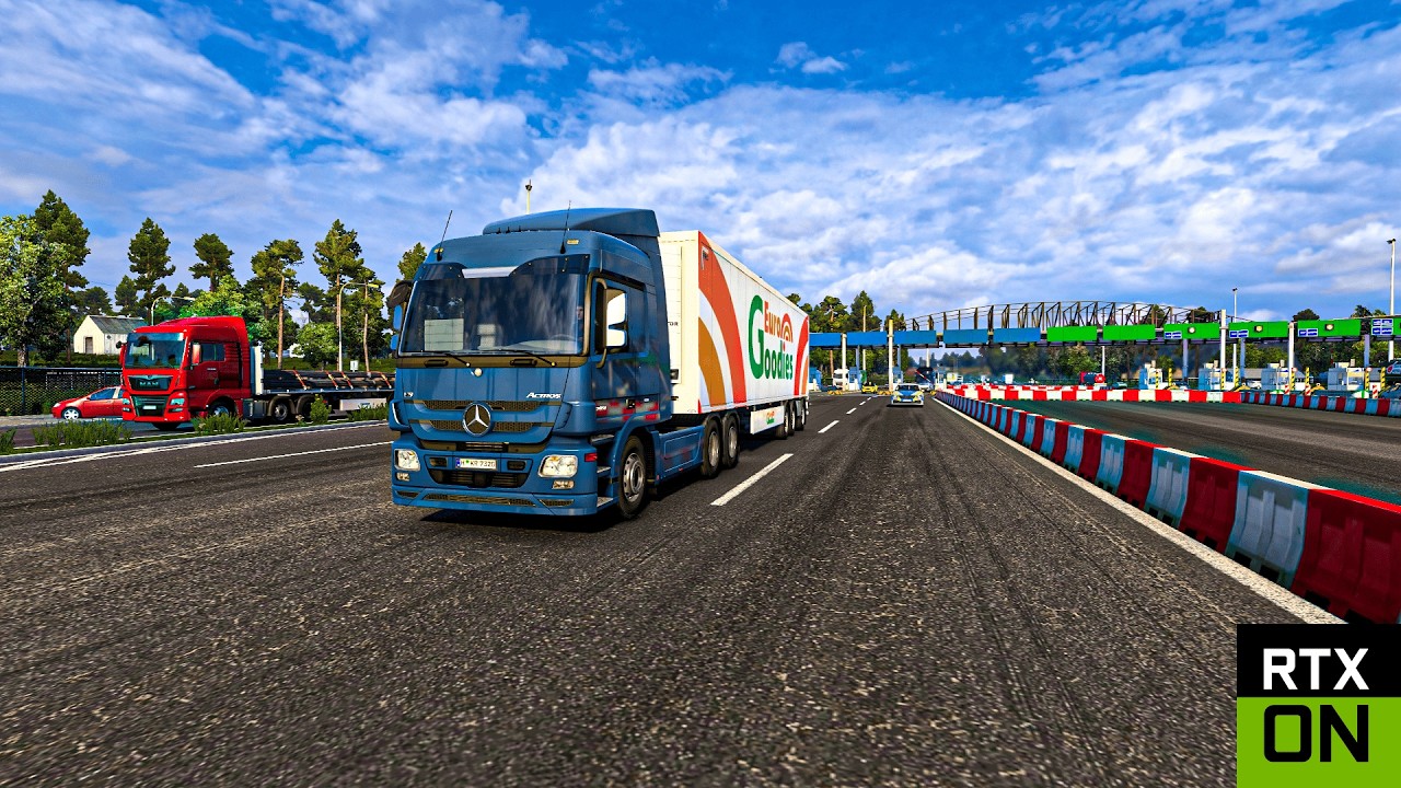 Mercedes Benz V8 Beast  | Ultra Realistic Graphics | ETS 2 1.57 Gameplay PC