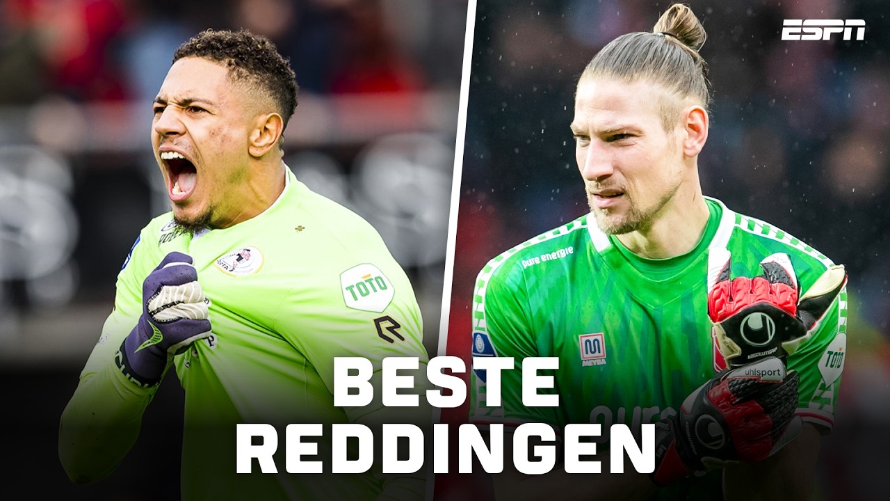 50 GEWELDIGE KEEPERSREDDINGEN in de Eredivisie 😱🧤