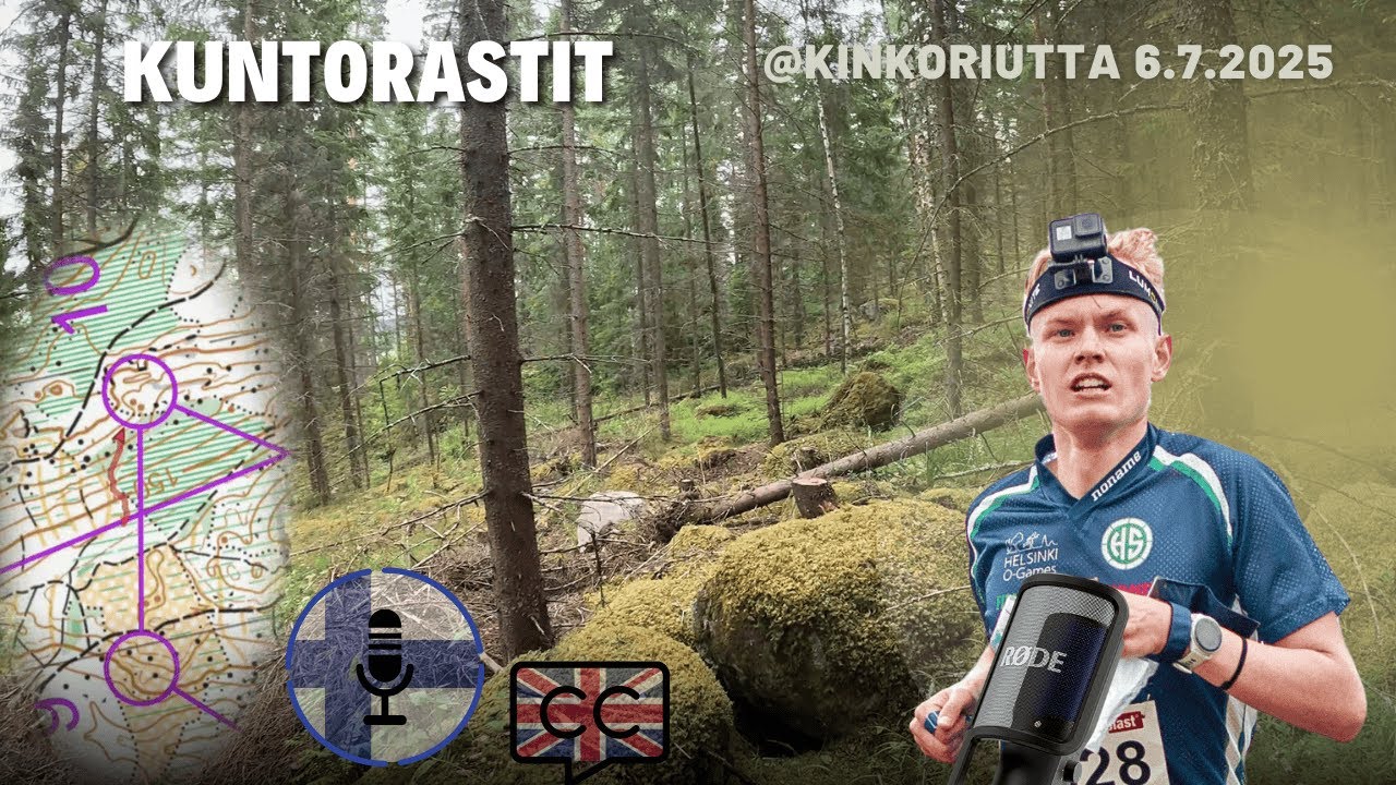 Kuntorastit Kinkoriutta, Jyv&auml;skyl&auml; | Suunnistus selostuksella