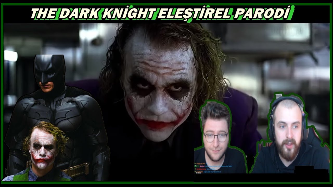 Memreyildiz - The Dark Knight Eleştirel Parodi İzliyor. w/Efe Uygaç