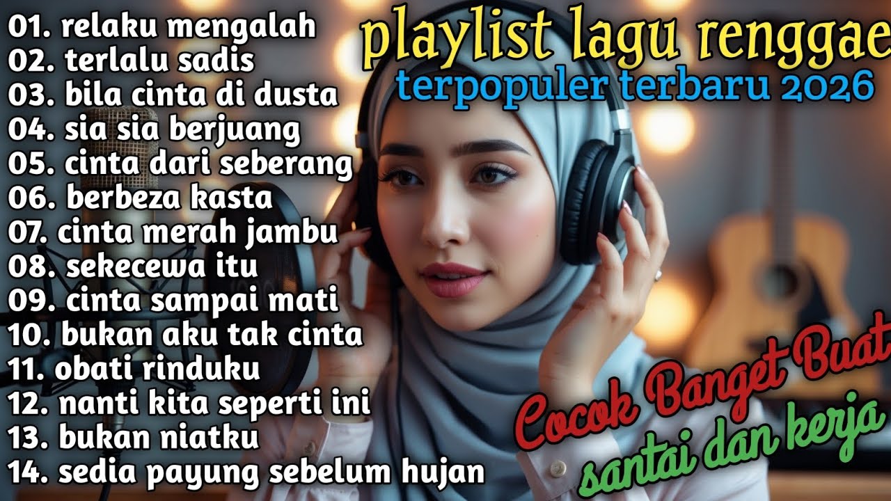 Kumpulan Lagu Reggae Terbaru 2026🌴Reggae Santai Enak Didengar