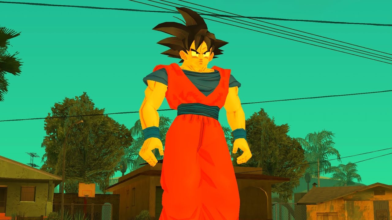 GTA SA - Goku From Dragon Ball Pack | Skins Mod PC/Android