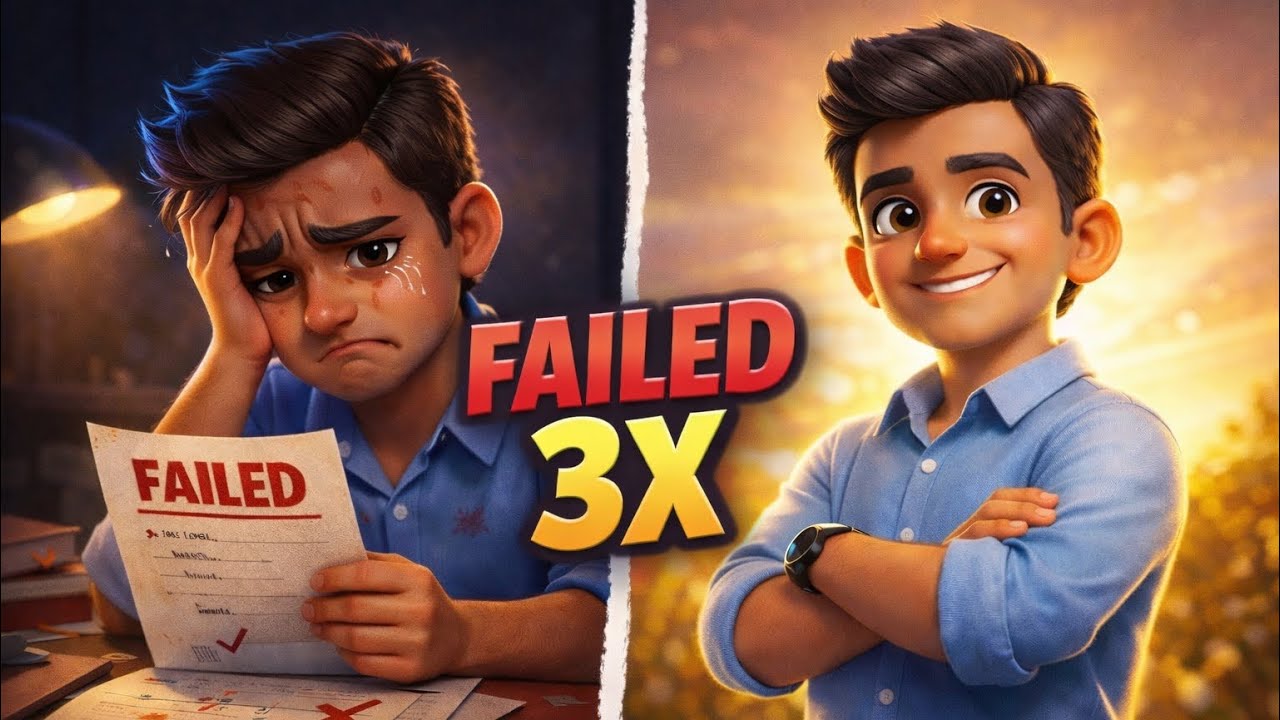 Learn English with Stories | 3 Failures Before Success | Motivational Story for English Speaking