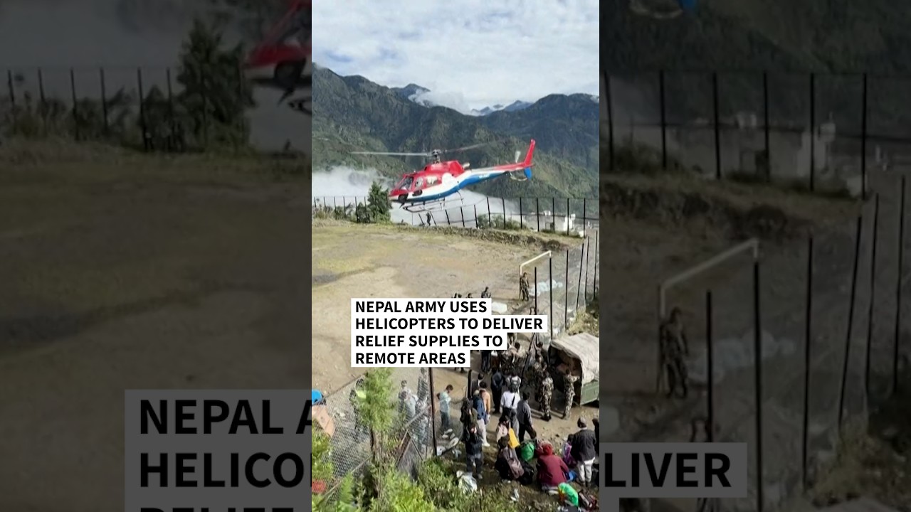 Nepal army delivers relief supplies to remote areas | AFP