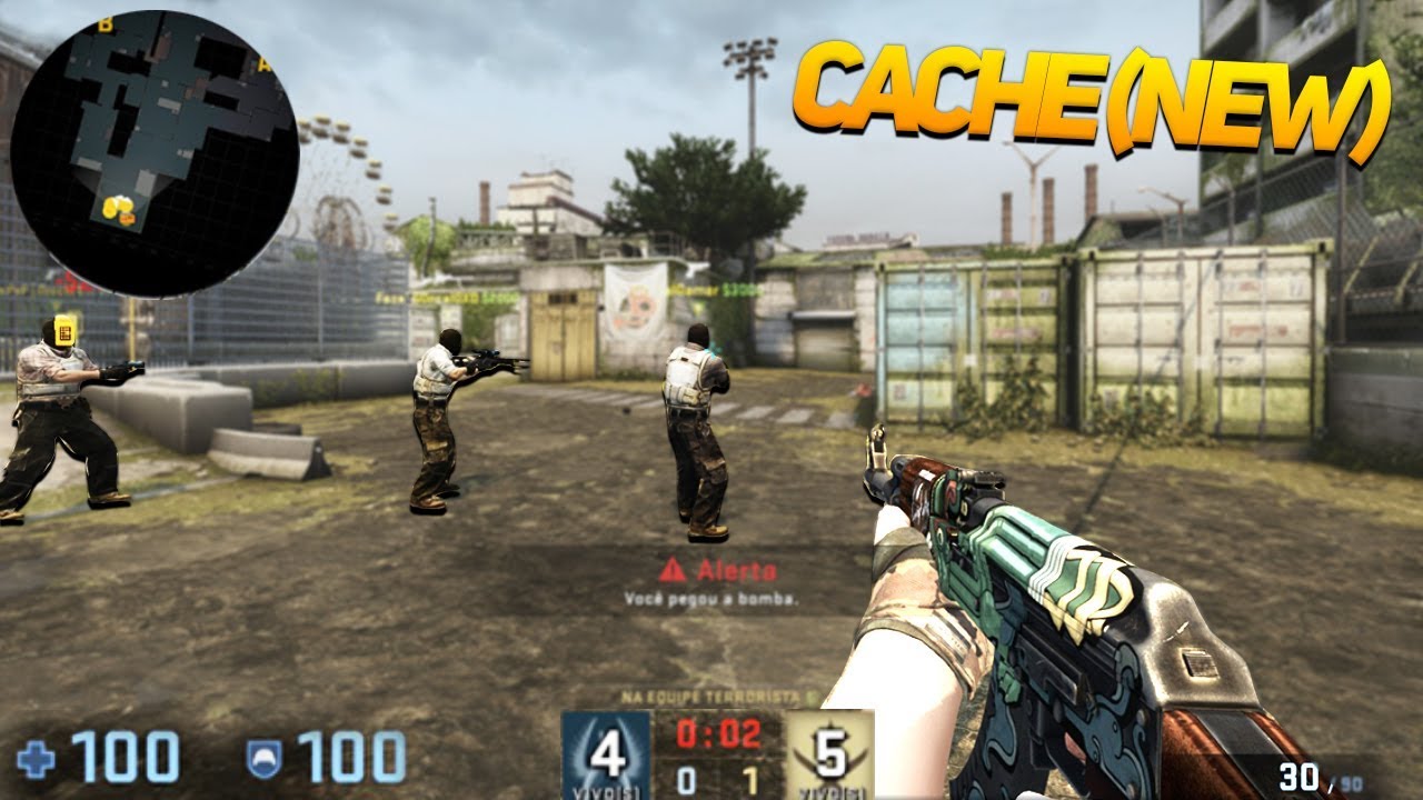 SAIU A NOVA CACHE DO CS:GO & JOGUEI UM COMPETITIVO NELA! 🆕