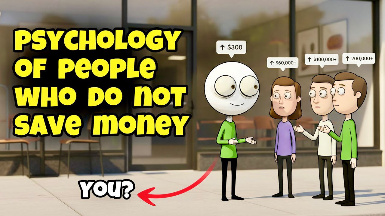 psychology of people who do not save money