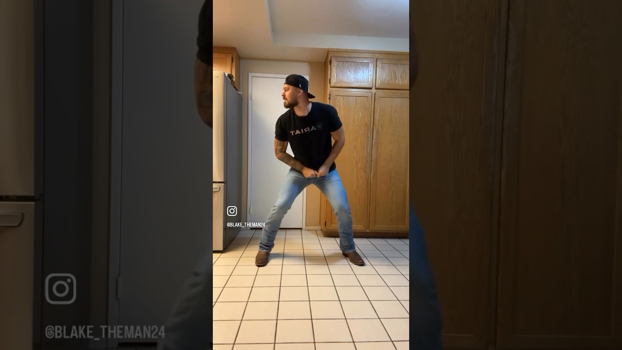 Giant guy dancing