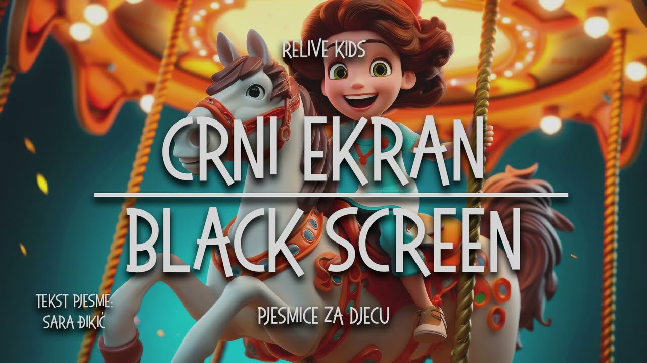 ŠTO JE LIJEPO?  - pjesmice za djecu [CRNI EKRAN/BLACK SCREEN]