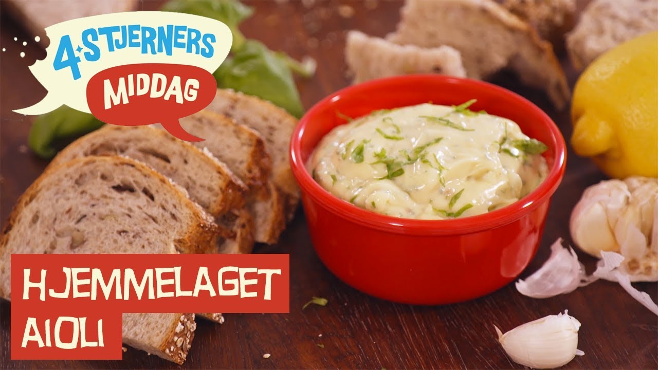 Hjemmelaget Aioli | Ole Martins Kokketips | 4-Stjerners Middag