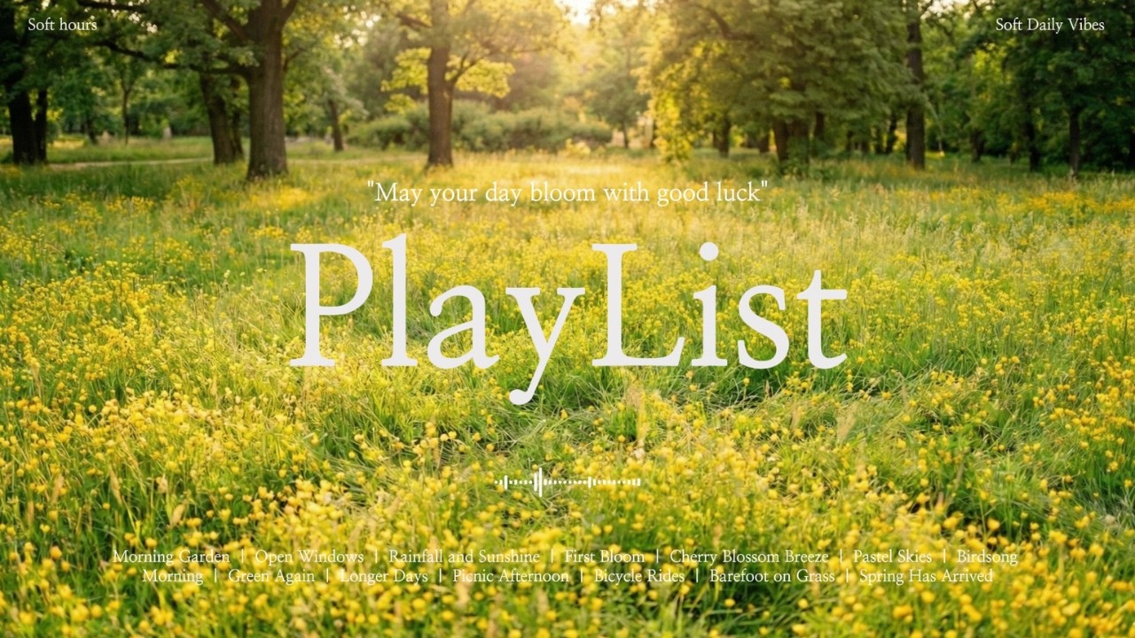 𝗽𝗹𝗮𝘆𝗹𝗶𝘀𝘁 🌸 듣자마자 럭키비키! 오늘 하루 모든 운이 나에게로 오는 행운의 팝송🎧띵곡•느좋플리•플레이리스트•노동요•카페✨설렘폭발 드라이브 음악