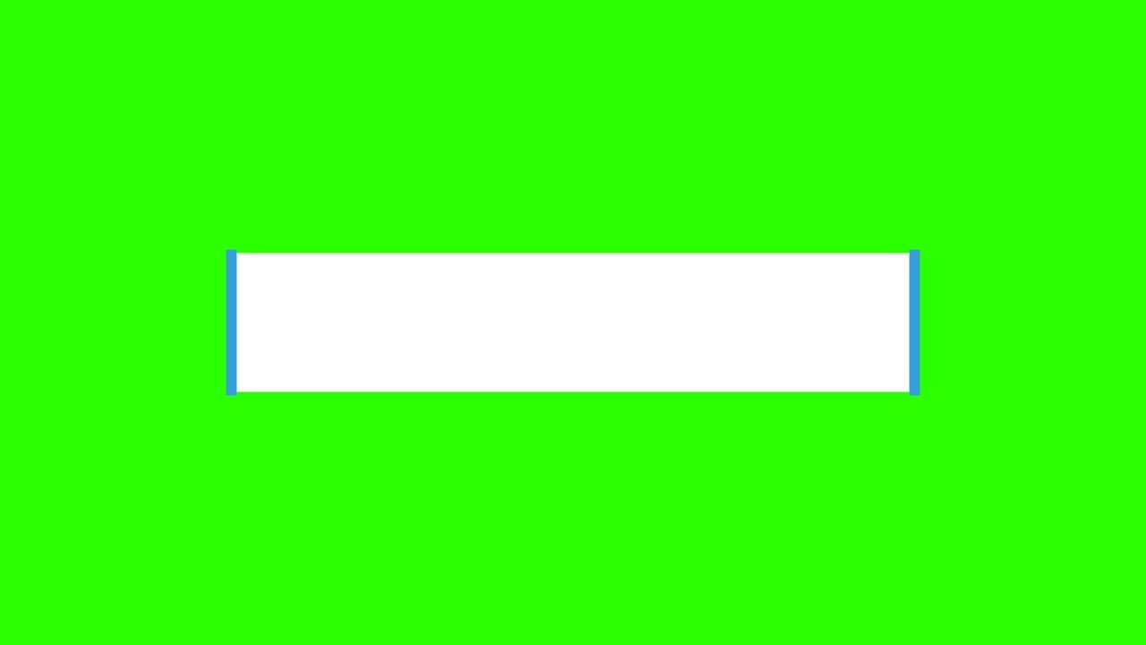 Animated Rectangles #1 / Green Screen - Chroma Key