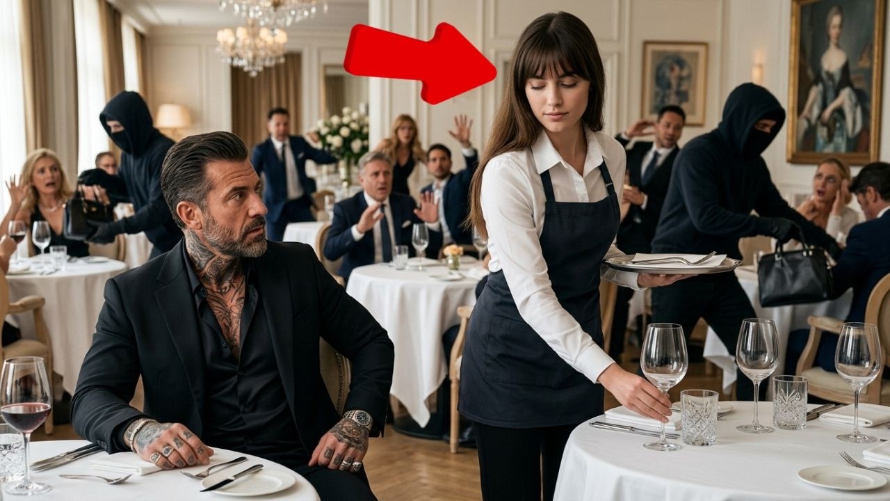 In The Middle Of A Robbery, The Mafia Boss Was Shocked By The Waitress’s Fearless Calm