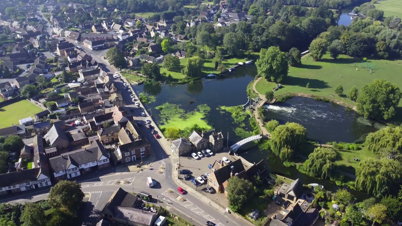 Godmanchester - Cambridgeshire 4K DRONE video