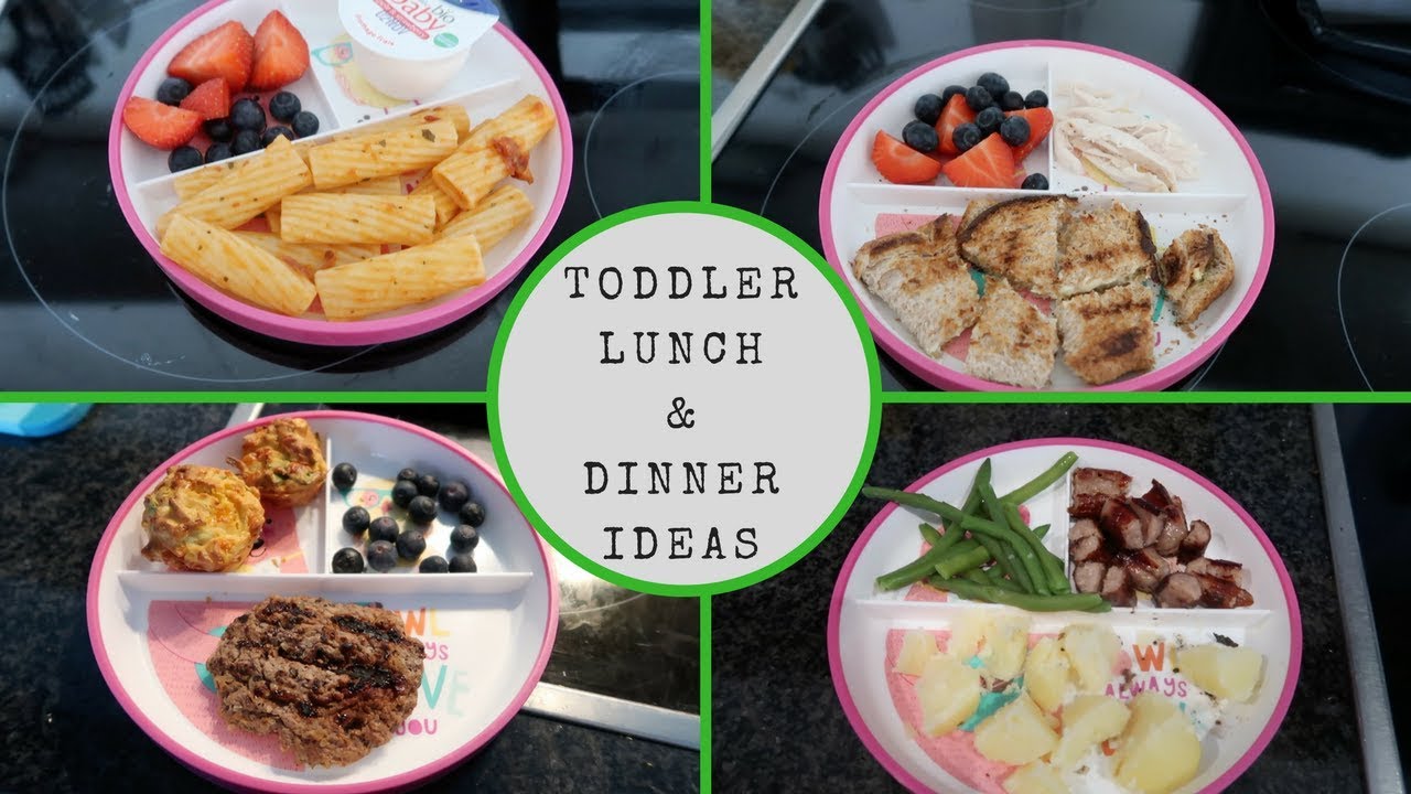 TODDLER LUNCH & DINNER IDEAS || WHAT MY FUSSY TODDLER EATS IN A DAY