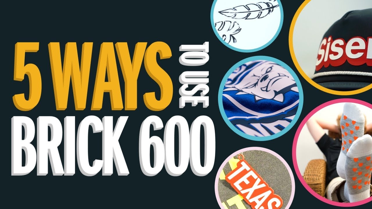 5 НОВЫХ способов использования Brick® 600 HTV!