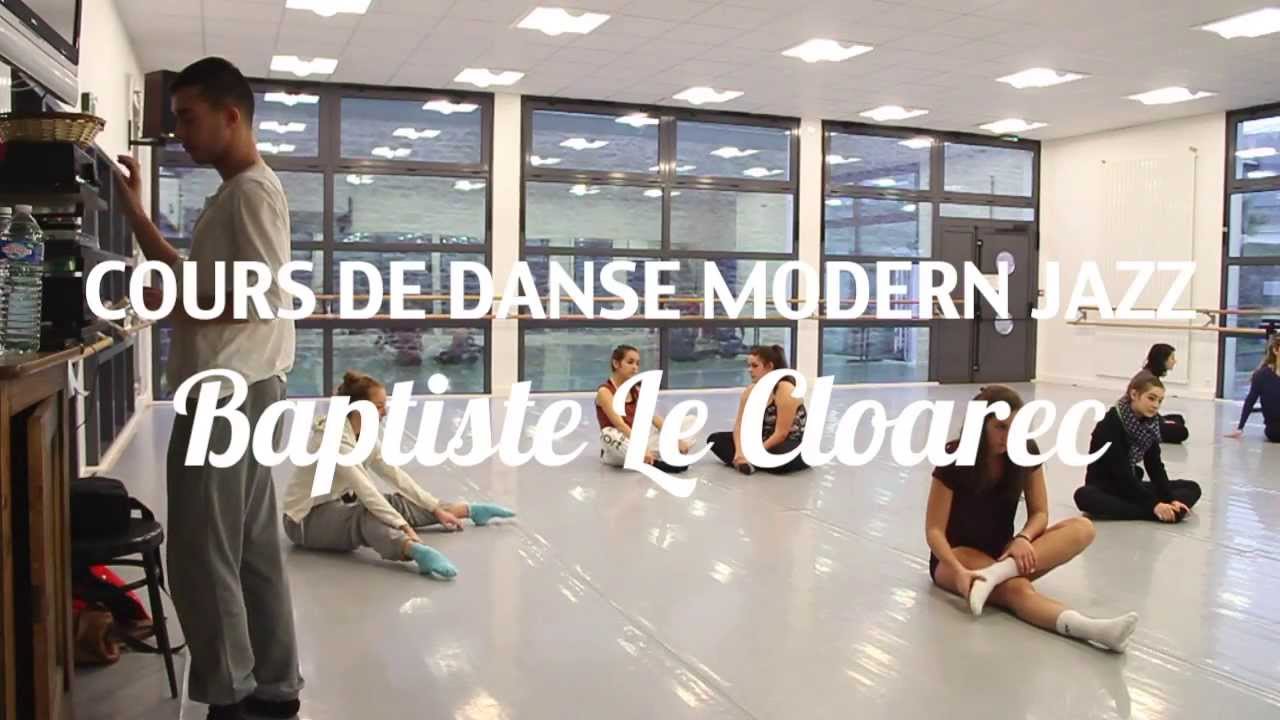 Cours de danse Moderne jazz Baptiste le cloarec