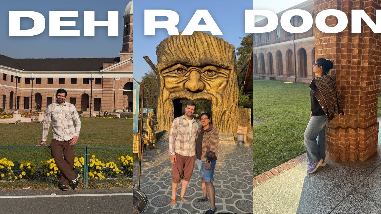DEHRADUN Full Tour! 🌲 Caves, History & Food | Chandigarh to Dehradun Drive