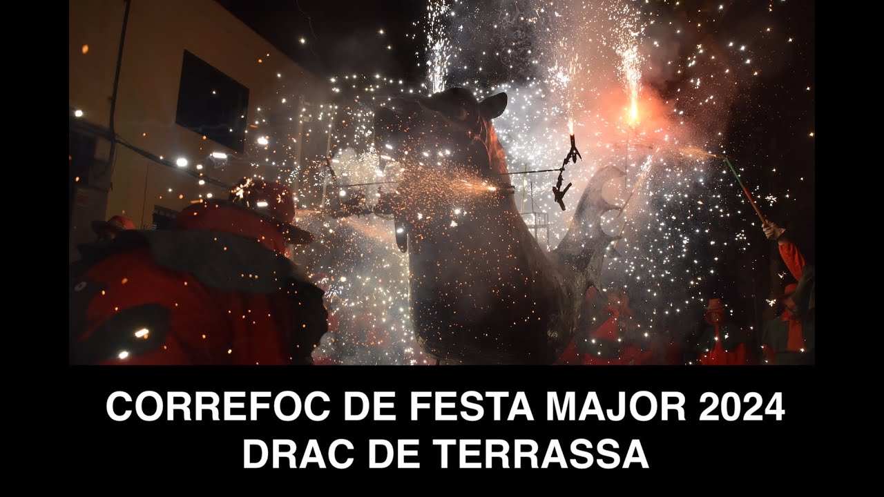 CORREFOC DE FESTA MAJOR 2024 - Drac de Terrassa