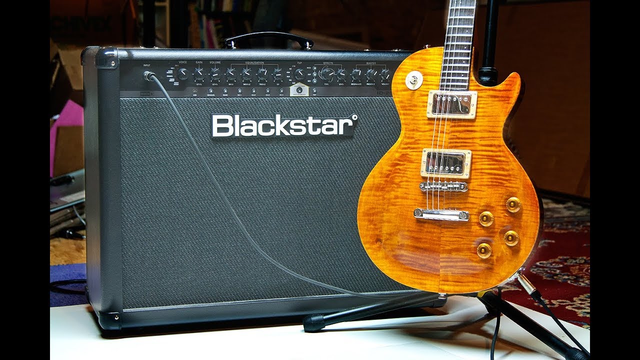 Blackstar ID:60 TVP - Quick Demo Of The Guitar I Finished Building - Spit Out The Bone