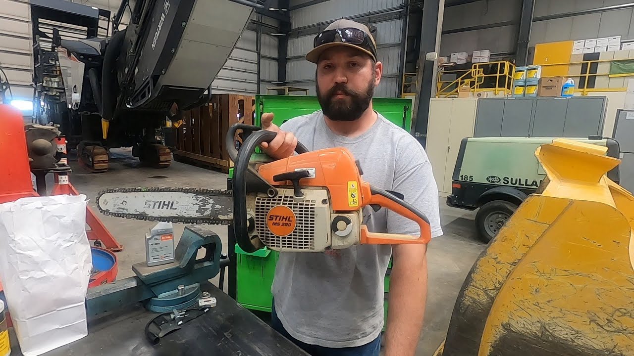 STIHL MS290 Cylinder Replacement (part 1) - Teardown