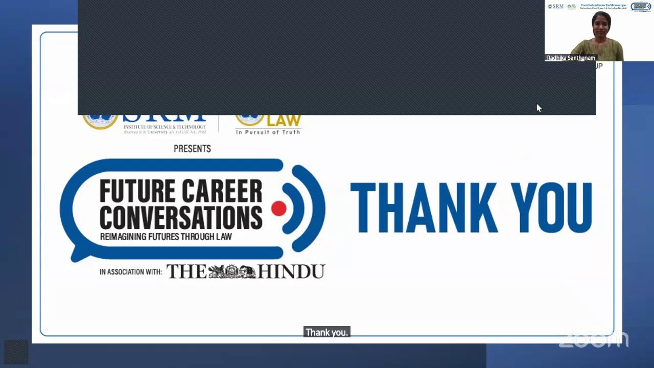 SRMIST & The Hindu Constitution Under the Microscope: Federalism, Free Speech & the Indian Republic