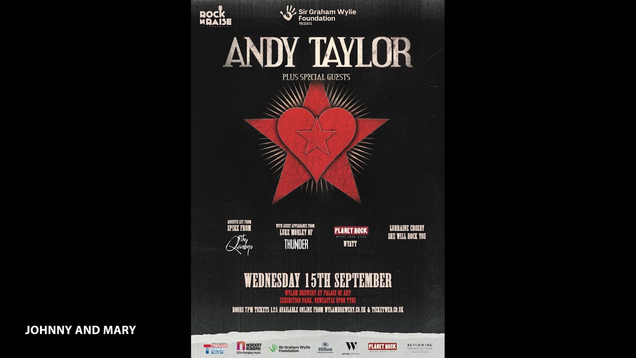 JOHNNY AND MARY - Andy Taylor (Duran Duran) Live - Newcastle 2021