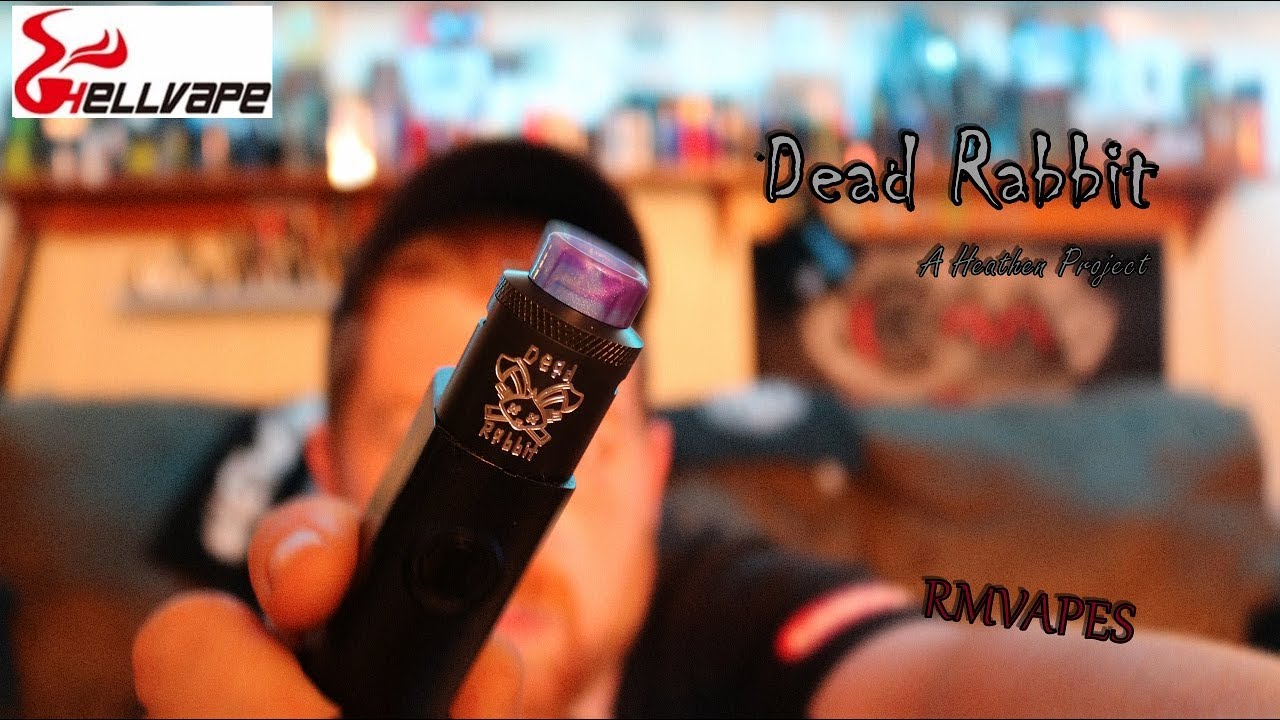 BEST squonkable RDA out NOW | Dead Rabbit RDA by Heathen | Amazing Flavor | Full Review |