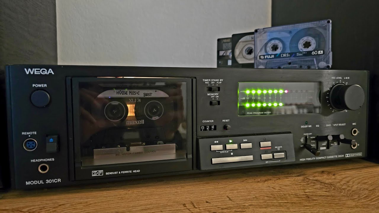 Wega 301cr Tape Deck (Sony TC-K6x) and Couple of NOS Tapes (TDK, Maxell, Fuji) + Edifier R2750DB