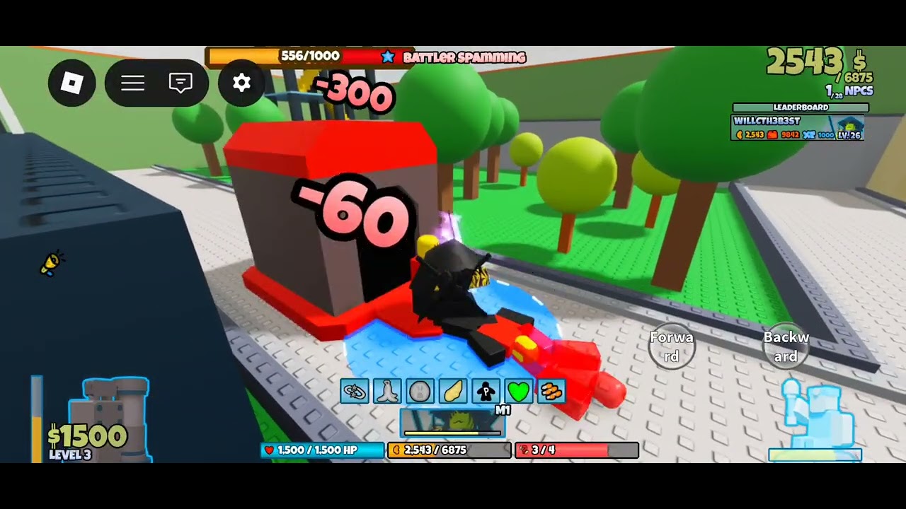 (REWRITE) The Battle Bricks: Frontline | Lil' Martyr VS Chapter 1 Full Unedited Gameplay