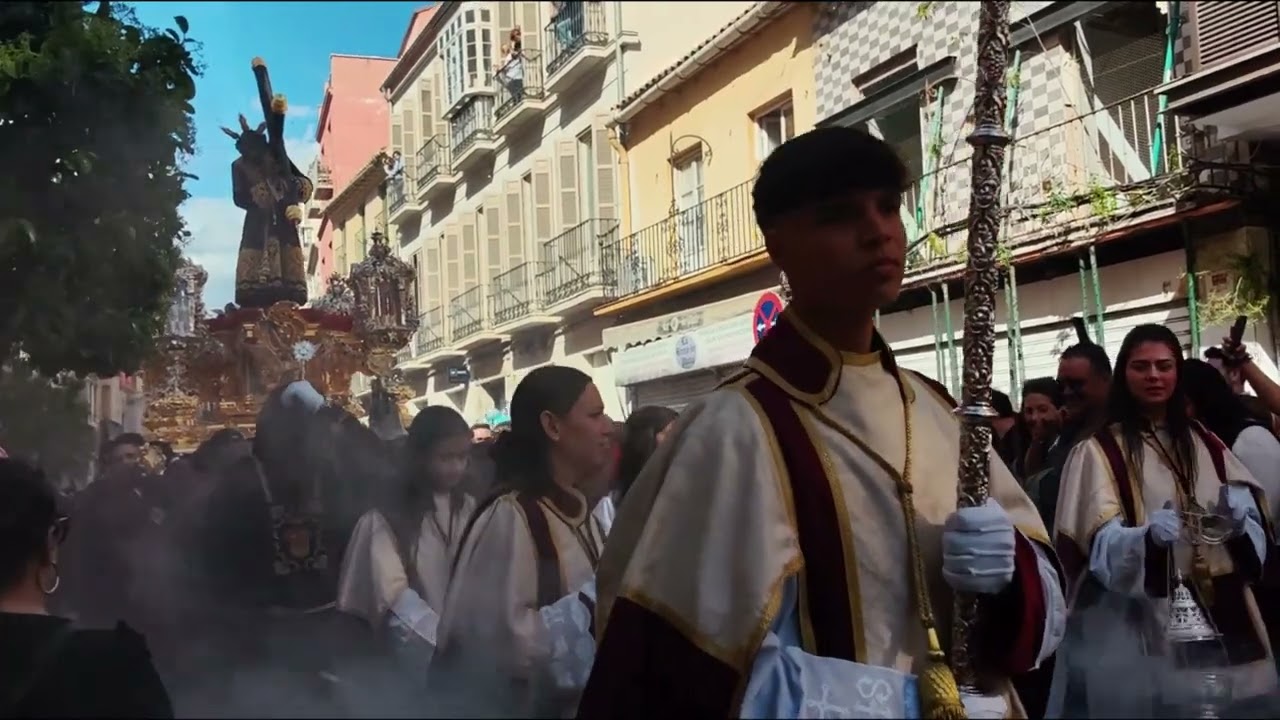 Semana Santa Malaga 2025, Traslado de Nuestro Padre Jesus Nazareno de Viñeros, Jueves Santo, 17/04