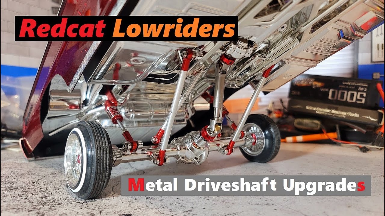 Redcat Lowriders Full Metal Driveshaft Upgrades for the LRH285 Chassis Sisty-Four and Fifty-Nine