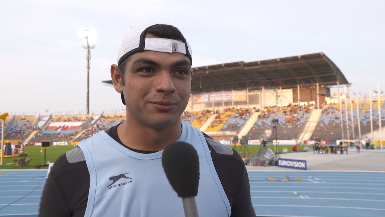 IAAF WU20 Championships Bydgoszcz Javelin Throw Gold Neeraj CHOPRA IND
