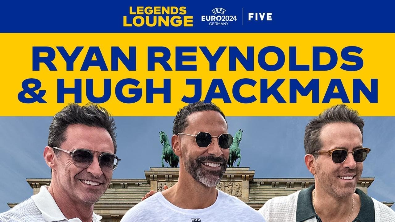 Ryan Reynolds & Hugh Jackman Exclusive Interview | Should Rio play for Wrexham? England To Win Euros