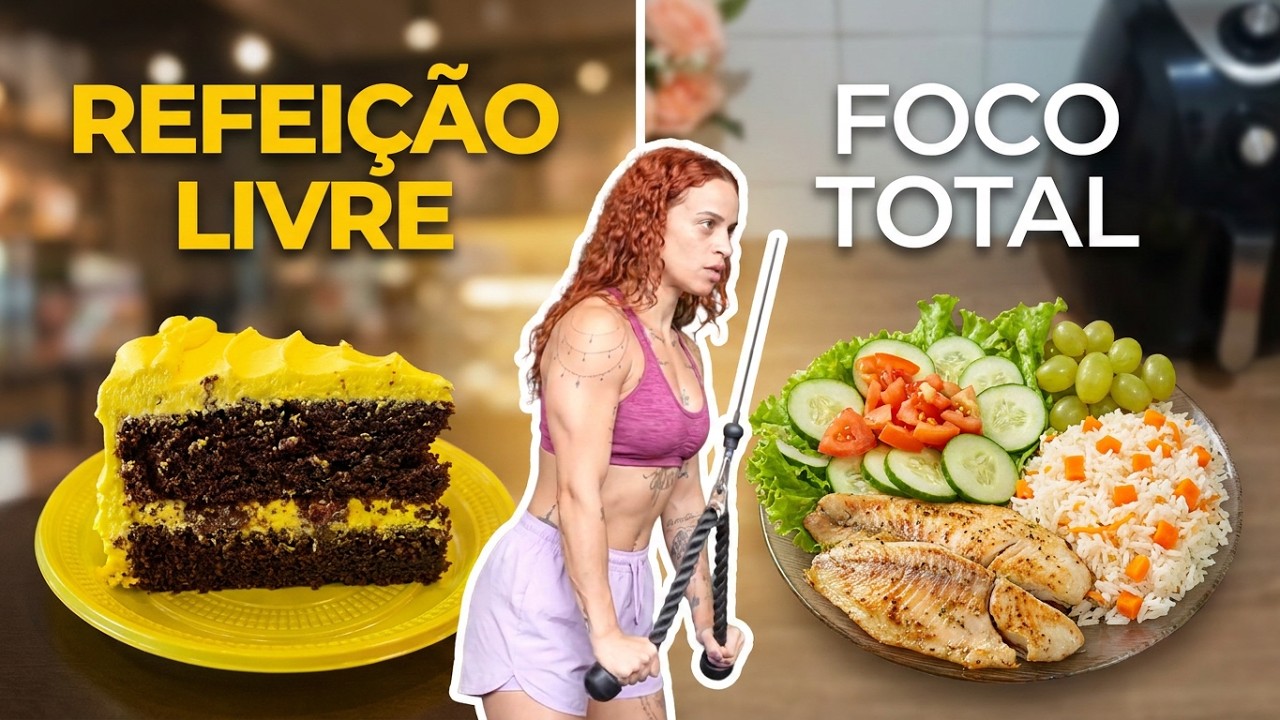 Emagrecendo  FIM DE SEMANA NO DESAFIO 30 DIAS | Refeição Livre, treino e Receitas Saudáveis