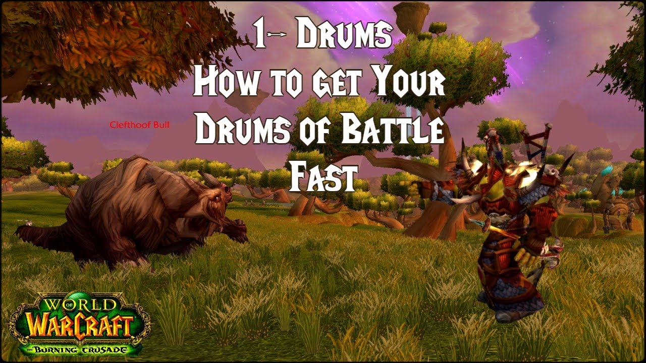 1 to Drums How to Get Drums of Battle Fast