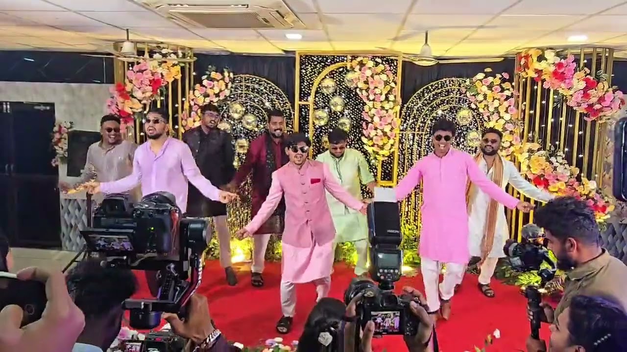 Somesh Suman sangeet, groom squad - 2