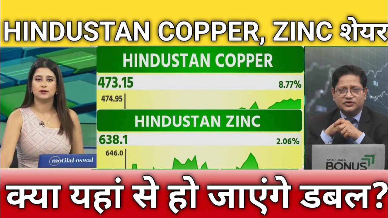 Hindustan copper, zinc share यहां से होंगे डबल?, hindustan copper, zinc share latest news, anelysis 
