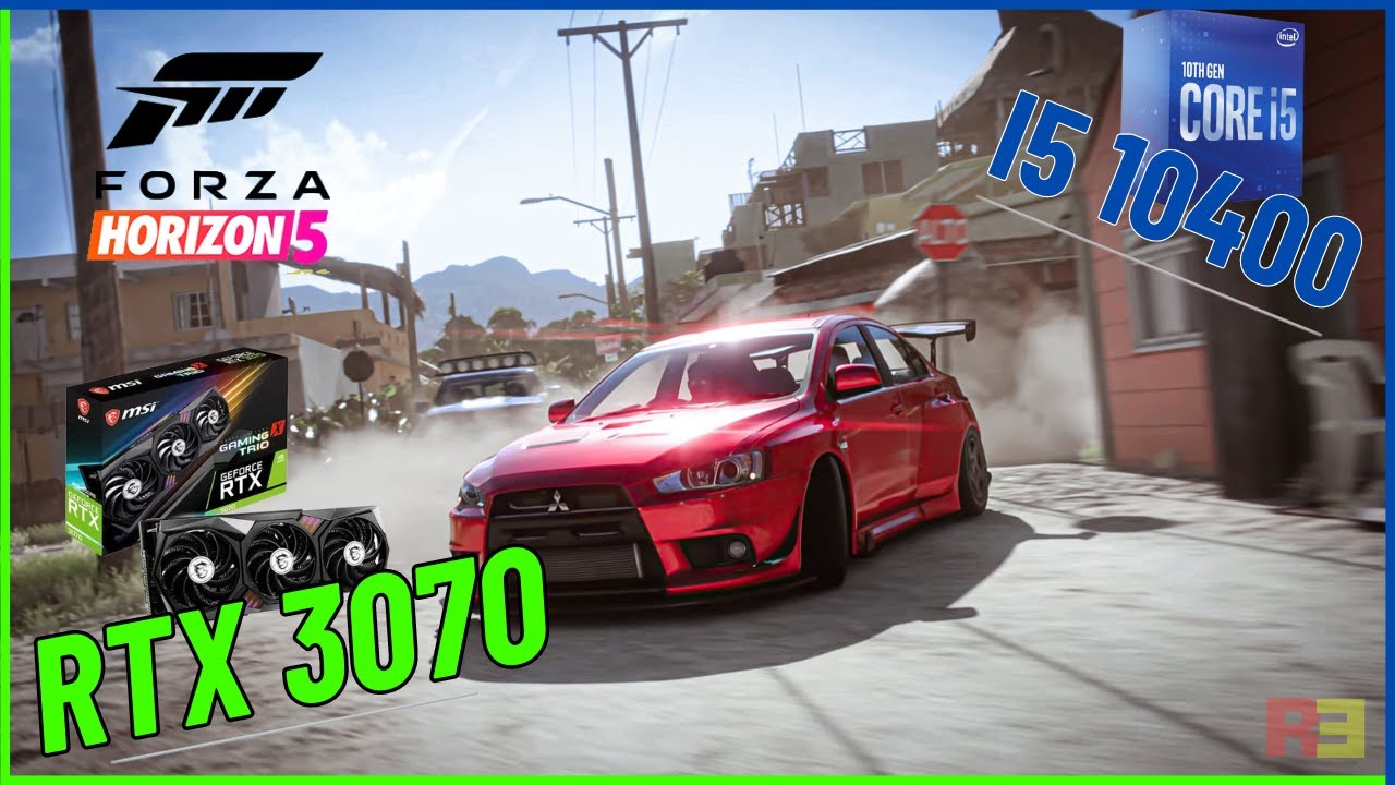 RTX 3070 + i5 10400 | Forza Horizon 5 | 2K (1440p) All Settings