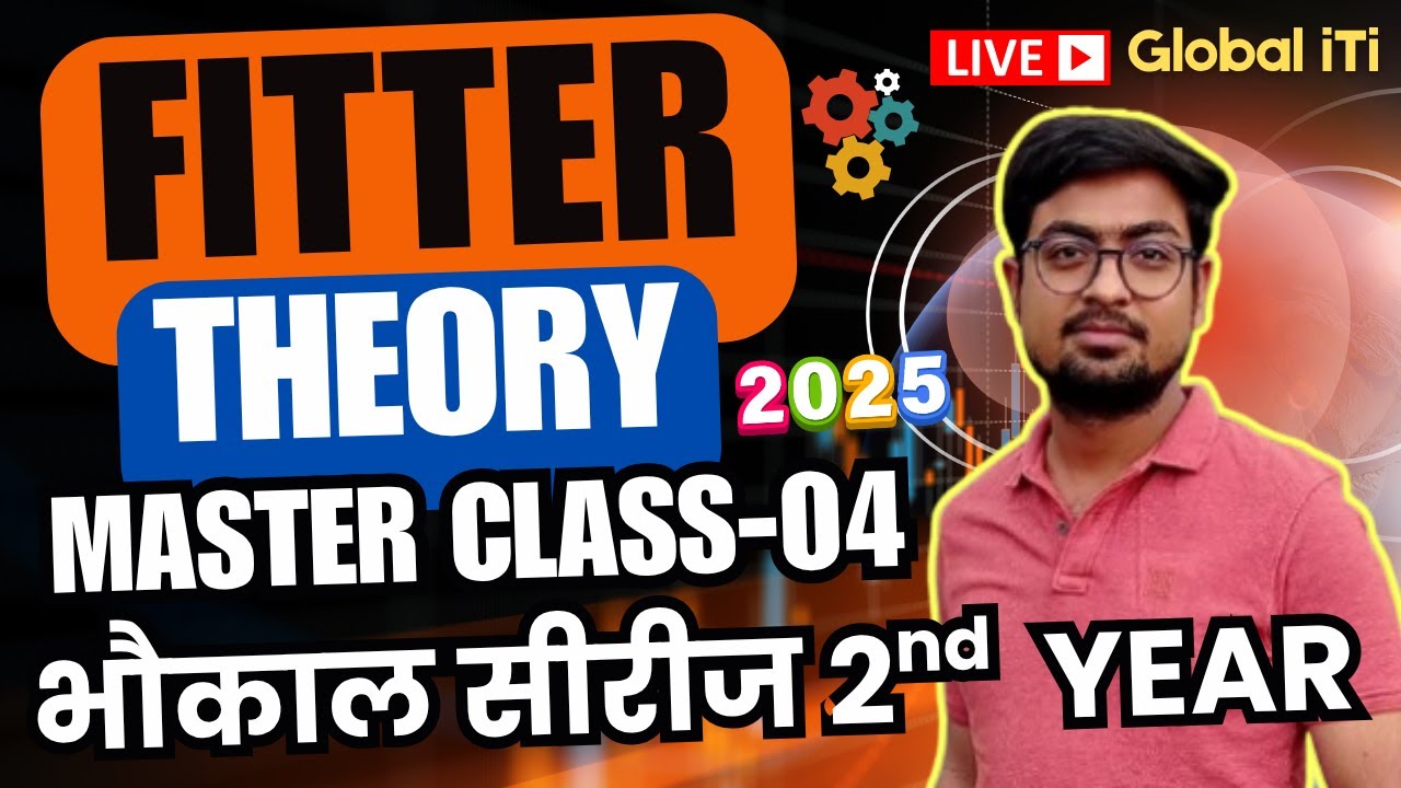 ITI Fitter Theory 2nd Year Class-04 | Fitter Theory 2nd Year Question Paper 2025 Bhaukal Series
