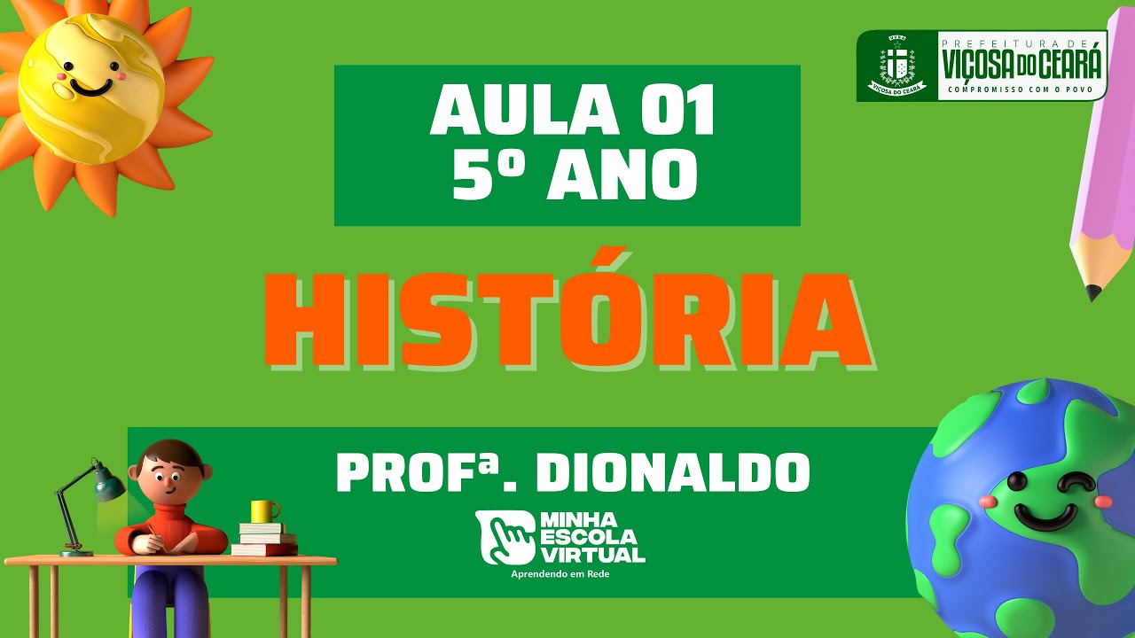 5&ordm; ANO | HIST&Oacute;RIA - NOMADISMO E SEDENTARISMO | AULA 01