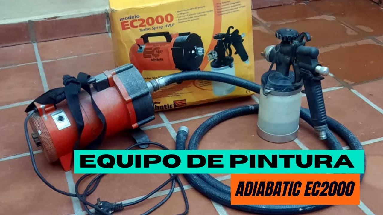 Máquina para pintar Adiabatic modelo EC2000